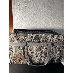 Vintage Samsonite Tapestry Floral Weekend Carry-On Bag